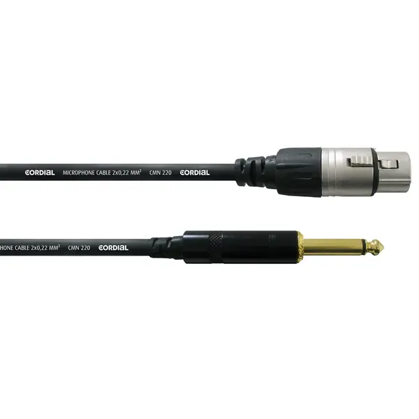 Микрофонный кабель Cordial CCM 10 FP 10 м