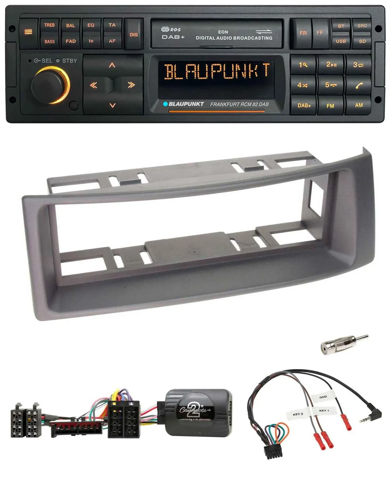 Blaupunkt USB DAB SD Lenkrad Bluetooth Autoradio für Renault Megane 96-00 Scenic