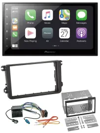 Pioneer MP3 Bluetooth DAB 2DIN USB Autoradio für VW Passat 05-14 Polo 09-14 Scir