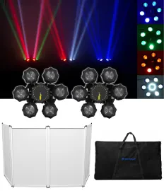 Светодиодный прибор Chauvet DJ Helicopter Q6 с аксессуарами (пара)