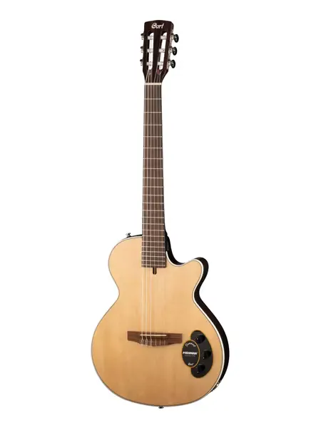 Классическая гитара с подключением Cort Sunset Nylectric NAT Natural с чехлом