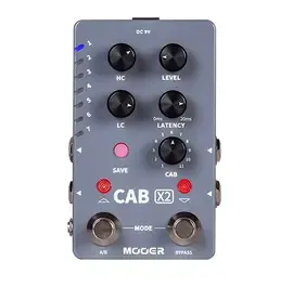 Педаль эффектов для электрогитары Mooer Cab X2 IRs Speaker Simulation