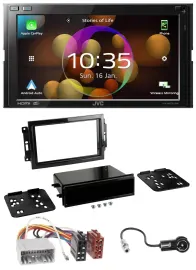 JVC DAB MP3 2DIN Bluetooth USB Autoradio für Chrysler PT Cruiser 300C Dodge Jeep