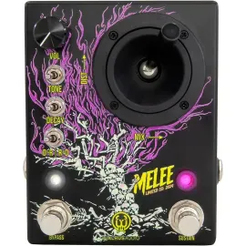 Walrus Audio Melee Wall of Noise Halloween Ed. 2024 Reverb/Distortion Pedal Pink