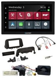 Blaupunkt 2DIN Lenkrad USB Bluetooth DAB Autoradio für Hyundai Kona ab 2013
