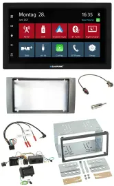 Blaupunkt Lenkrad Bluetooth DAB 2DIN USB Autoradio für Ford Kuga 2008-2012 silbe