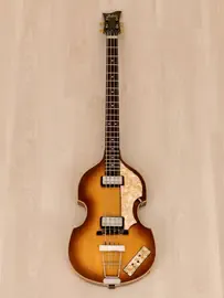 Бас-гитара Hofner H500/1-62 Vintage 62 Reissue Violin Beatle Bass Sunburst Germany 1960s w/Case