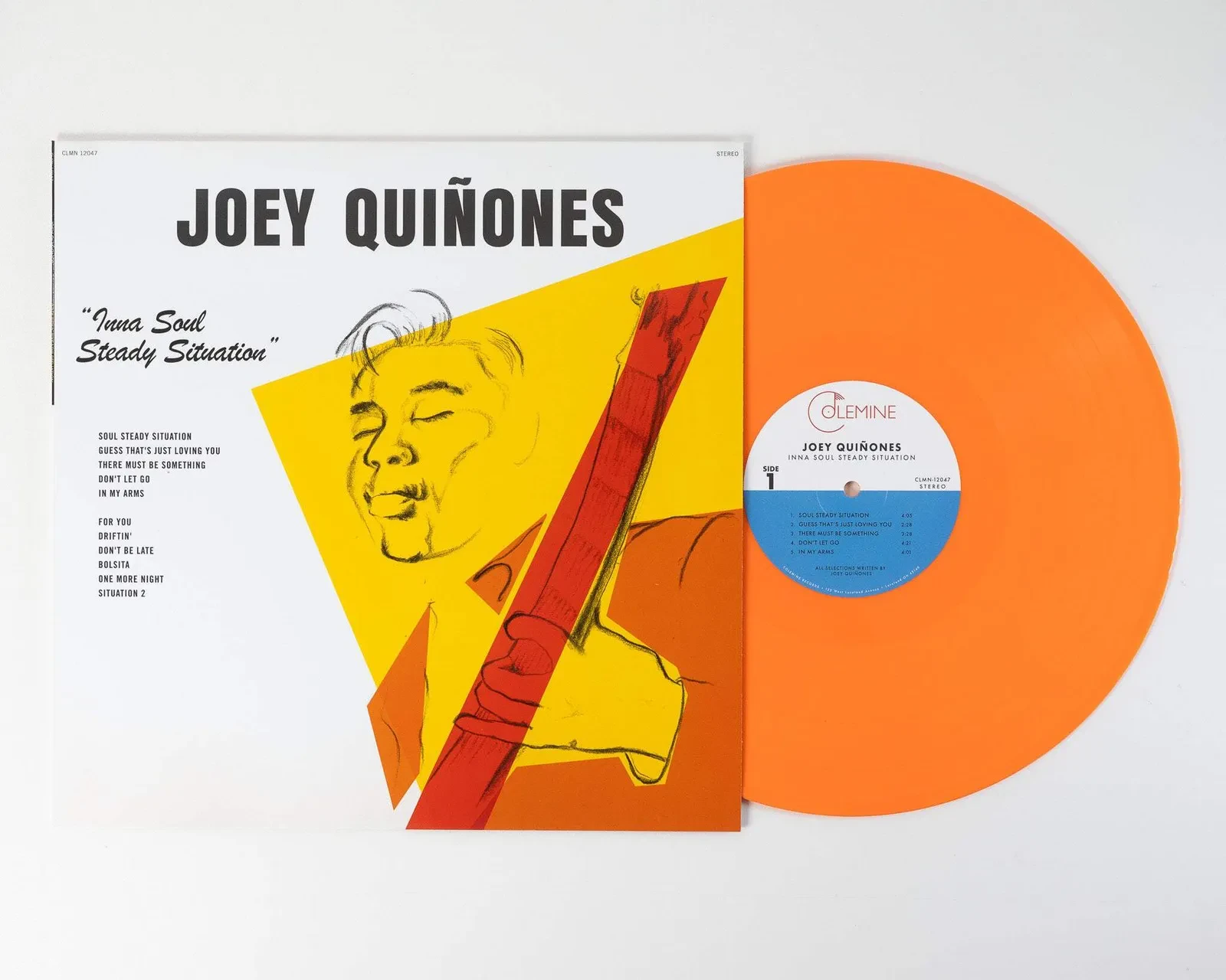 Виниловая пластинка Joey Quiñones – Inna Soul Steady Situation (Релиз 2026), непрозрачный оранжевый
