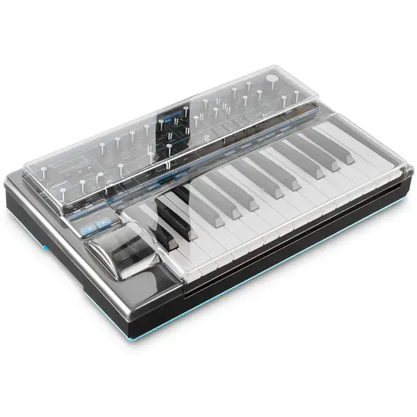 Защитная крышка для музыкального оборудования Decksaver Novation Bass Station 2 Transparent