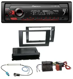 Автомагнитола для Audi A4 B7 2004–2008 (активная система Symphony) Pioneer MP3 USB DAB Bluetooth