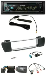 Pioneer CD MP3 Lenkrad DAB USB Autoradio für BMW X3 E83 2004-2010 mittig