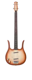 Бас-гитара Danelectro Longhorn Left-Handed Bass Copper Burst