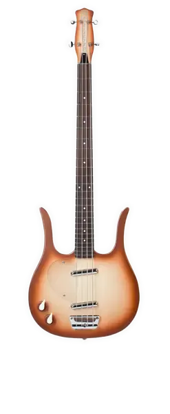 Бас-гитара Danelectro Longhorn Left-Handed Bass Copper Burst