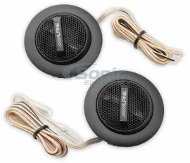 ALPINE 1" Type-S Car Tweeters With High Pass Crossovers |  S-S10TW