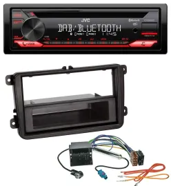 JVC CD DAB USB Bluetooth MP3 Autoradio für VW Sharan ab 10 Tiguan ab 07 Touran a