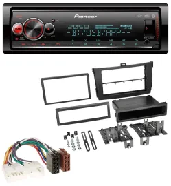 Pioneer Bluetooth USB MP3 DAB Autoradio für Toyota Corolla ab 2009 schwarz