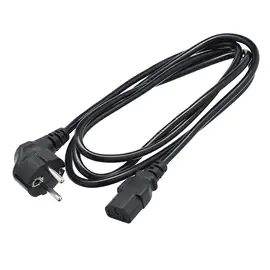 Сетевой кабель GoPower CEE 7/7-C13 (f) Black 1.8 м