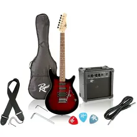 Электрогитара Rogue Rocketeer Electric Guitar Pack Red Burst