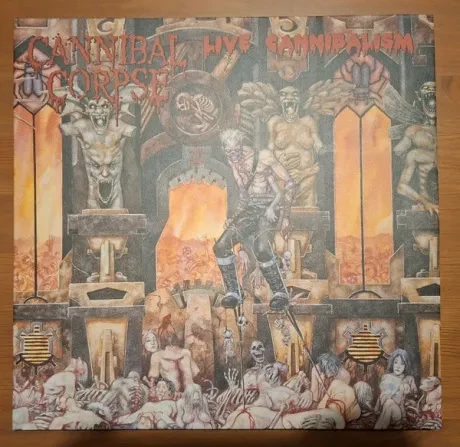 Виниловая пластинка Cannibal Corpse – Live Cannibalism (2LP, цветной)