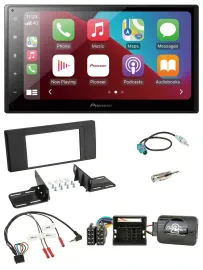 Автомагнитола Pioneer 2DIN DAB Bluetooth USB для Land Rover Range Rover Vogue