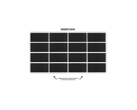 American DJ WMST4X4 Frame Trim Kit for 4x4 WMS Series Video Wall