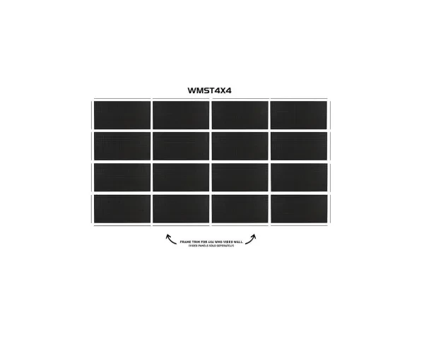 American DJ WMST4X4 Frame Trim Kit for 4x4 WMS Series Video Wall