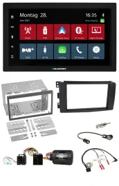 Blaupunkt Lenkrad Bluetooth DAB 2DIN USB Autoradio für Smart ForFour 2004-2006