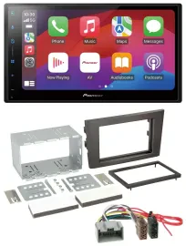 Pioneer DAB USB MP3 Bluetooth 2DIN Autoradio für Volvo XC 90 02-14 14 Pin