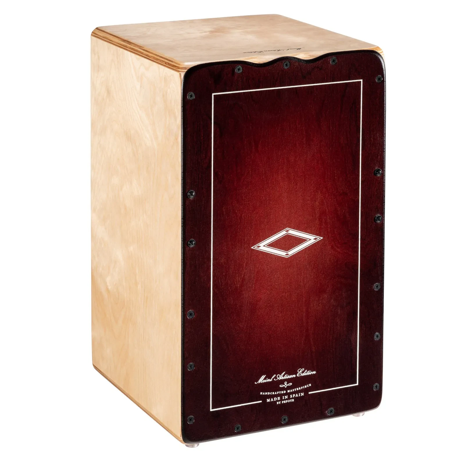 Кахон MEINL AESLRB Artisan Edition Cajon Soleá Line Dark Red Burst