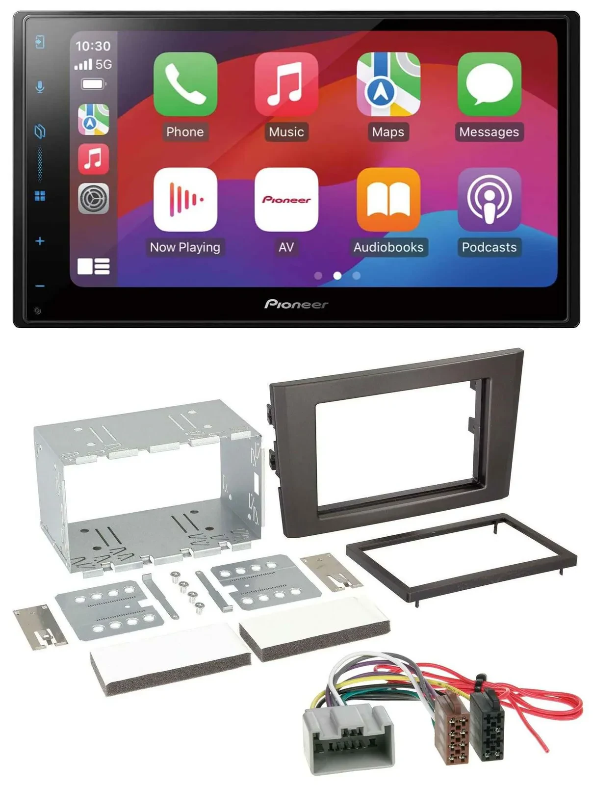 Pioneer DAB USB MP3 Bluetooth 2DIN Autoradio für Volvo XC 90 02-14 14 Pin