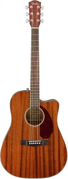 Электроакустическая гитара Fender CD-140SCE Dreadnought All-Mahogany Natural