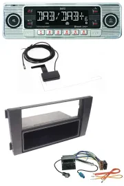 Dietz Bluetooth USB MP3 DAB Autoradio für Audi A6 01-05 C5 Symphony Quadlock