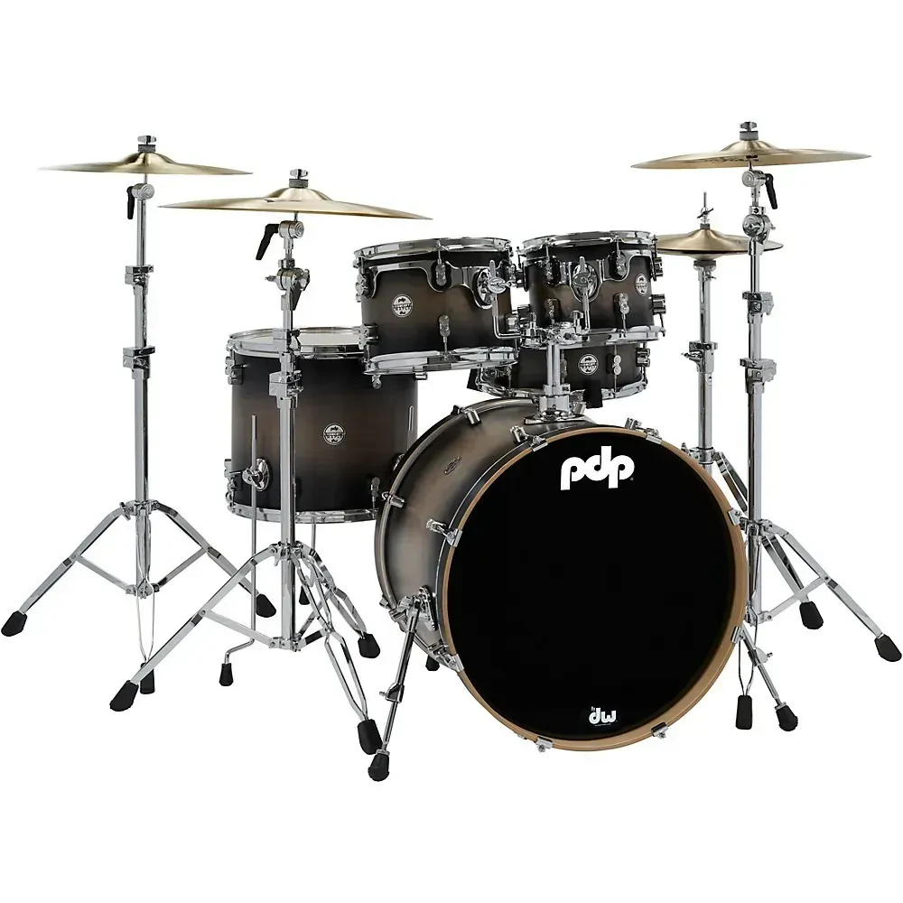 Ударная установка PDP by DW Concept Maple (набор, 5 шт.) клён, Satin Charcoal Burst