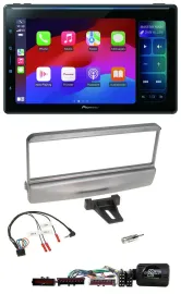 Pioneer Bluetooth DAB Lenkrad USB Autoradio für Ford Escort Focus silber