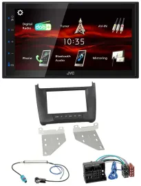JVC USB Bluetooth MP3 DAB 2DIN Autoradio für VW Polo (ab 14) schwarz