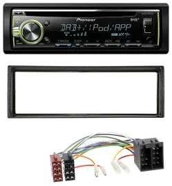 Pioneer DAB USB MP3 AUX CD Autoradio für VW Golf 2 83-92 Jetta II 84-92 T4 90-03