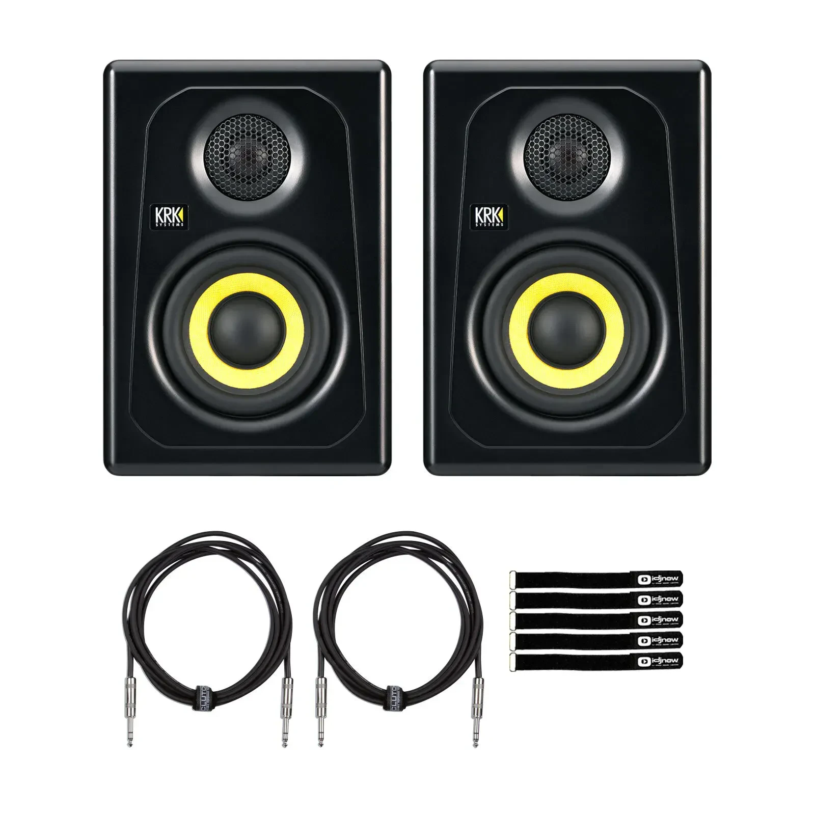 Активный студийный монитор KRK K3-NA Kreate 3 Black с аксессуарами (пара)