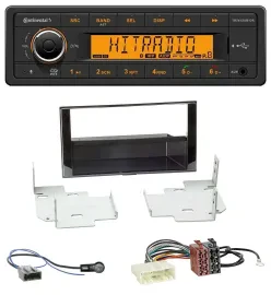 Continental MP3 Bluetooth AUX USB Autoradio für Nissan Micra, Note (ab 2013)