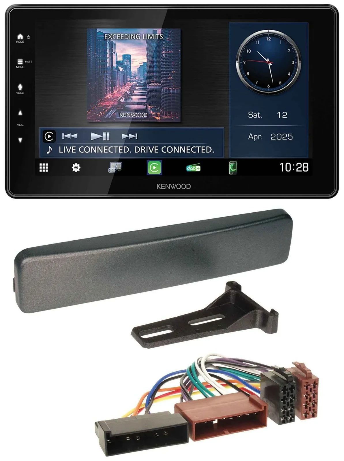 Kenwood MP3 Bluetooth USB DAB Autoradio für Ford Cougar Fiesta Mondeo Focus Puma