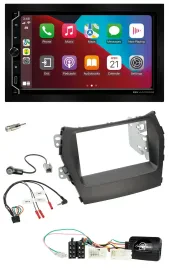 ESX 2DIN DAB USB Lenkrad Bluetooth Autoradio für Hyundai Santa Fe ab 2012 ohne N