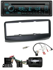 Автомагнитола для Fiat Multipla 2006–2010 Kenwood Bluetooth DAB CD USB с поддержкой кнопок на руле