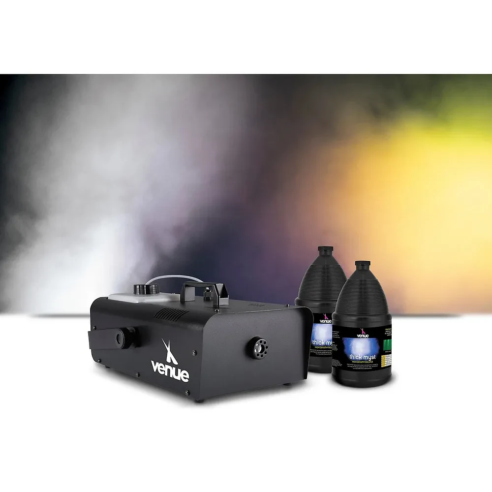 Venue SP100DMX Fog Machine Specter wTwo Thick Myst High Density Fog Juice 1 Gal