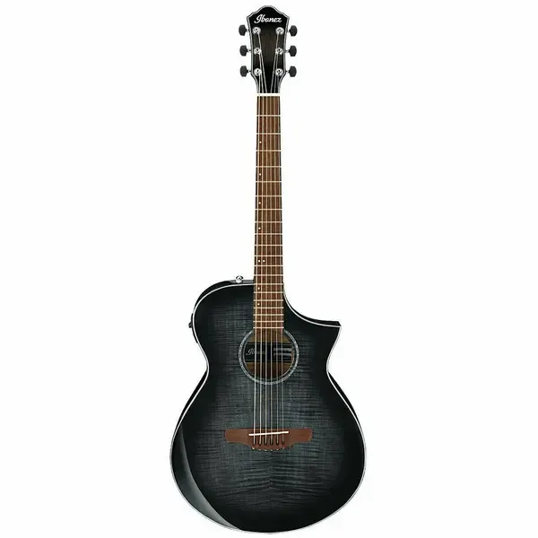 Электроакустическая гитара Ibanez AEWC400 Transparent Black Sunburst
