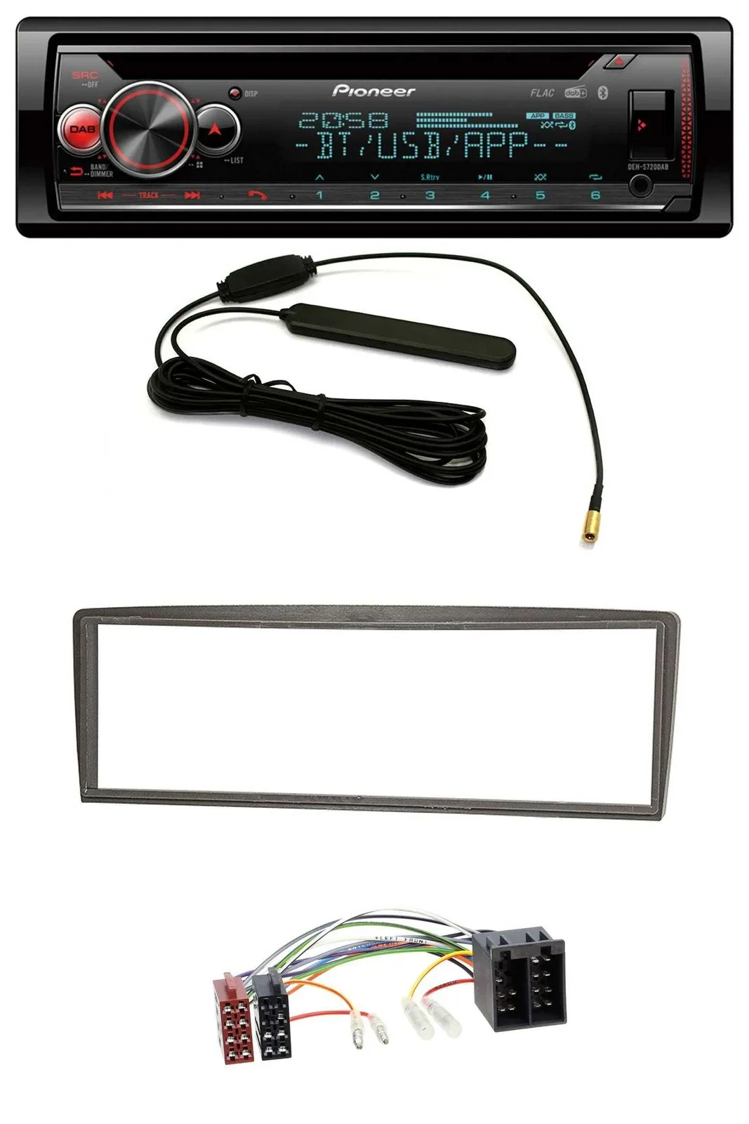 Автомагнитола для Alfa Romeo GTV (с 2004) Pioneer USB, DAB, MP3, Bluetooth, CD