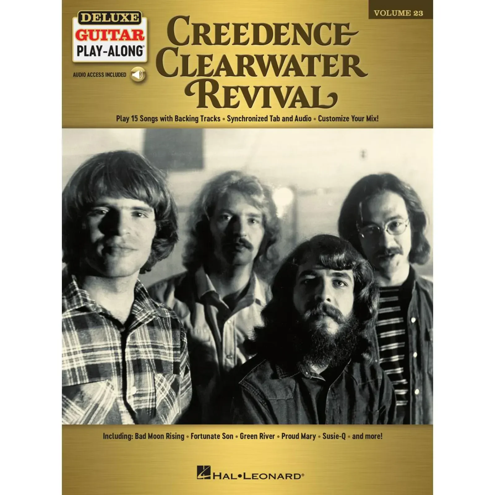 Сборник песен Hal Leonard Deluxe Guitar Play-Along: Creedence Clearwater Revival