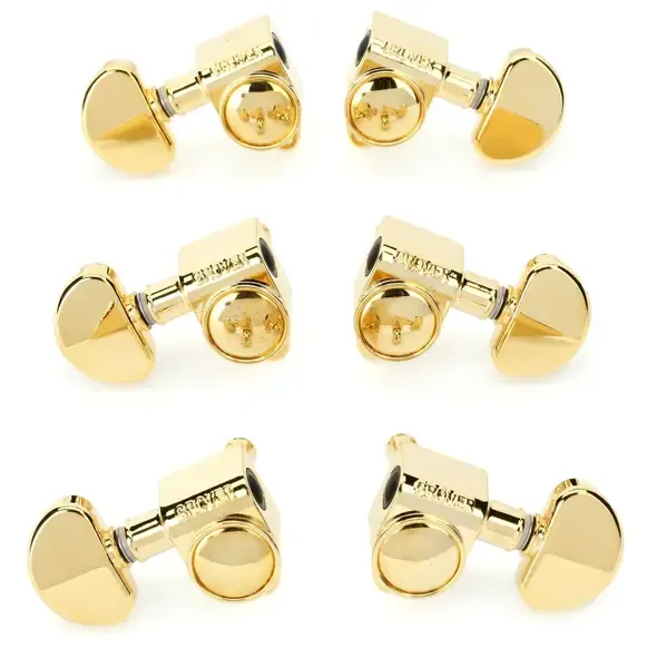 Колки Grover 102G Original Rotomatics Tuning Machines Set - Gold