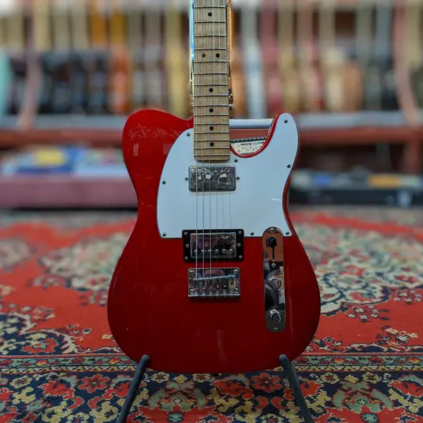 Электрогитара Fender Squier Telecaster Contemporary HH Candy Apple Red China 2017