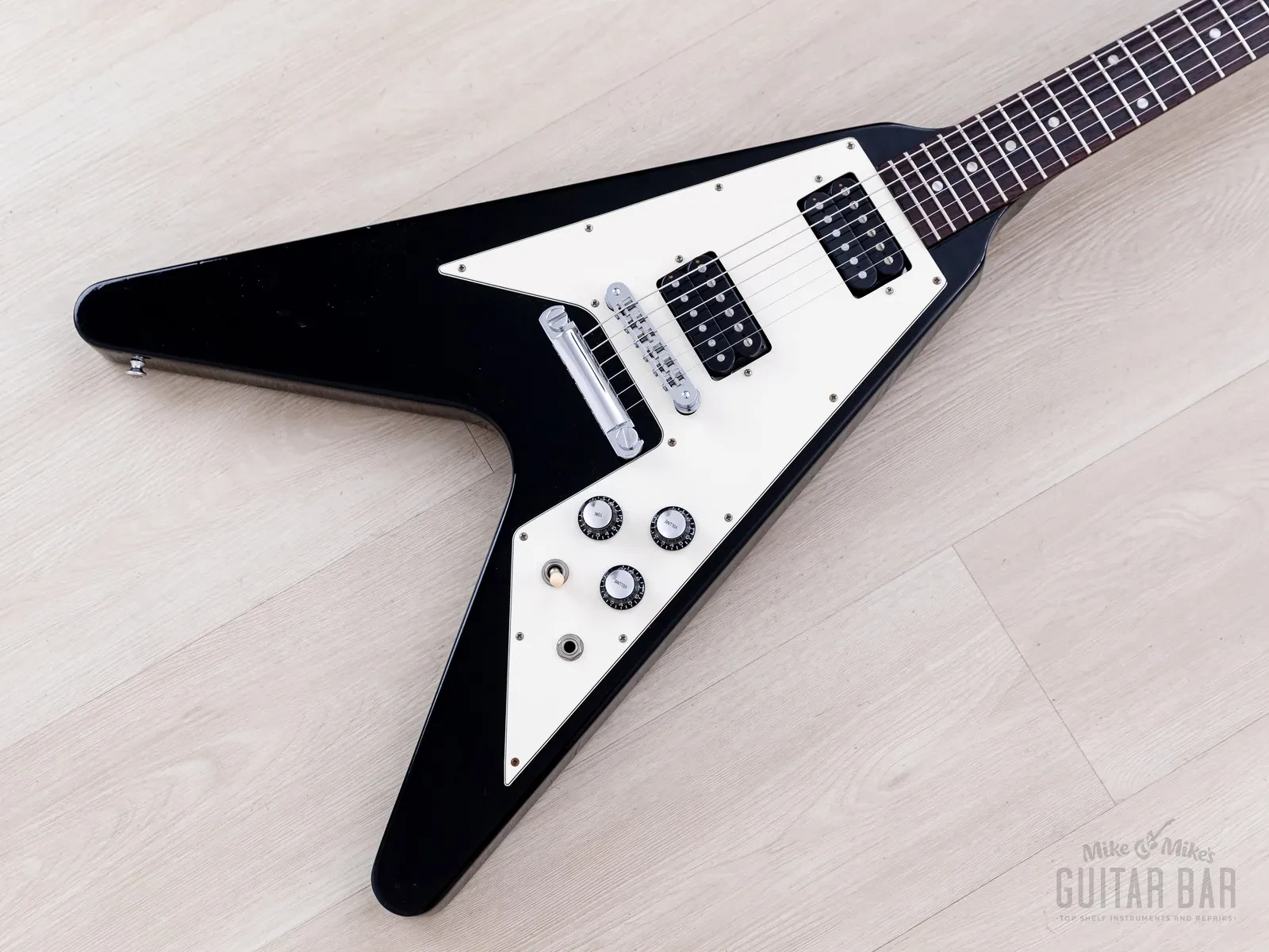 2009 Gibson Flying V ‘67 Vintage Reissue Ebony, 100% Original w/ Case, Hangtags