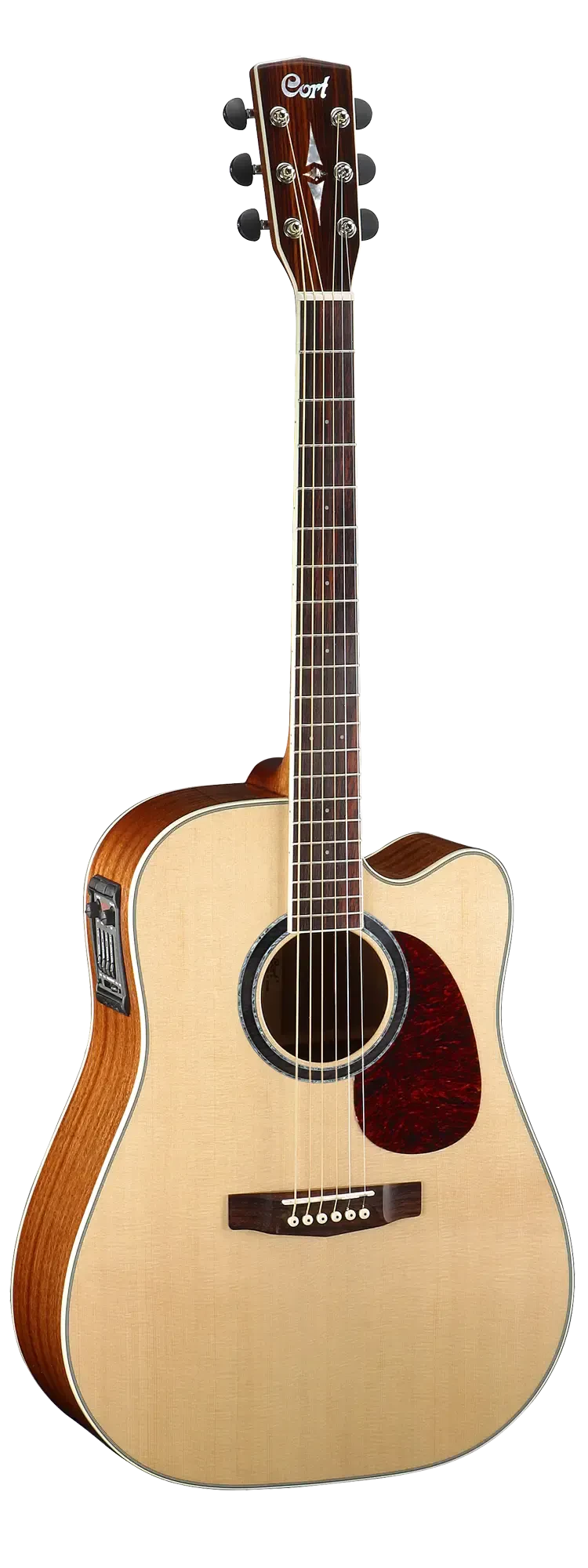 Электроакустическая гитара Cort MR730FX Dreadnought Natural Glossy