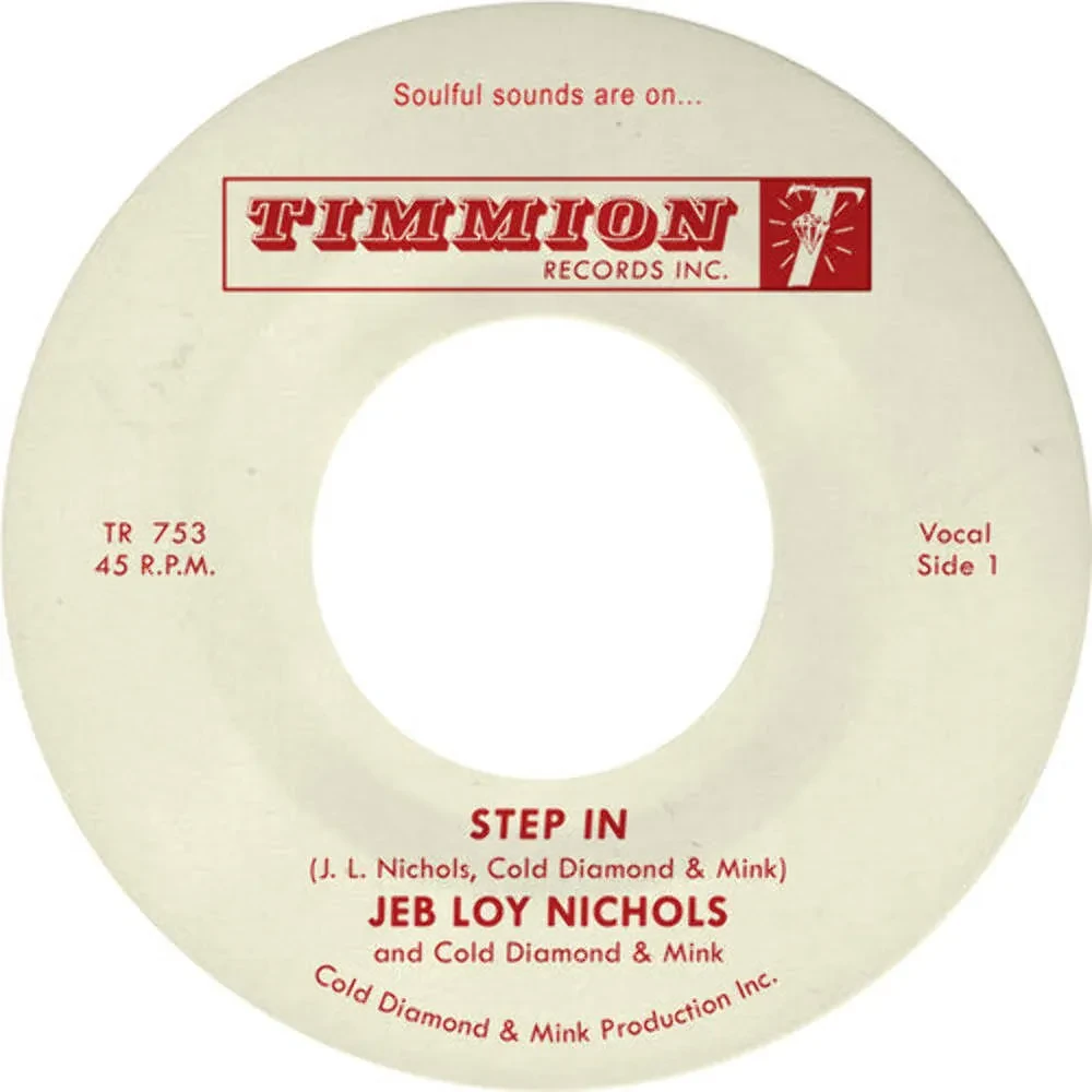 Виниловая пластинка Jeb Loy Nichols & Cold Diamond & Mink – Step In b/w Coming Home Love, 7", цветной винил (Релиз 2025)